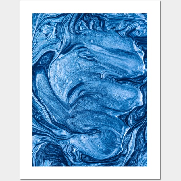 glamour 003 liquid blue colors Wall Art by pASob